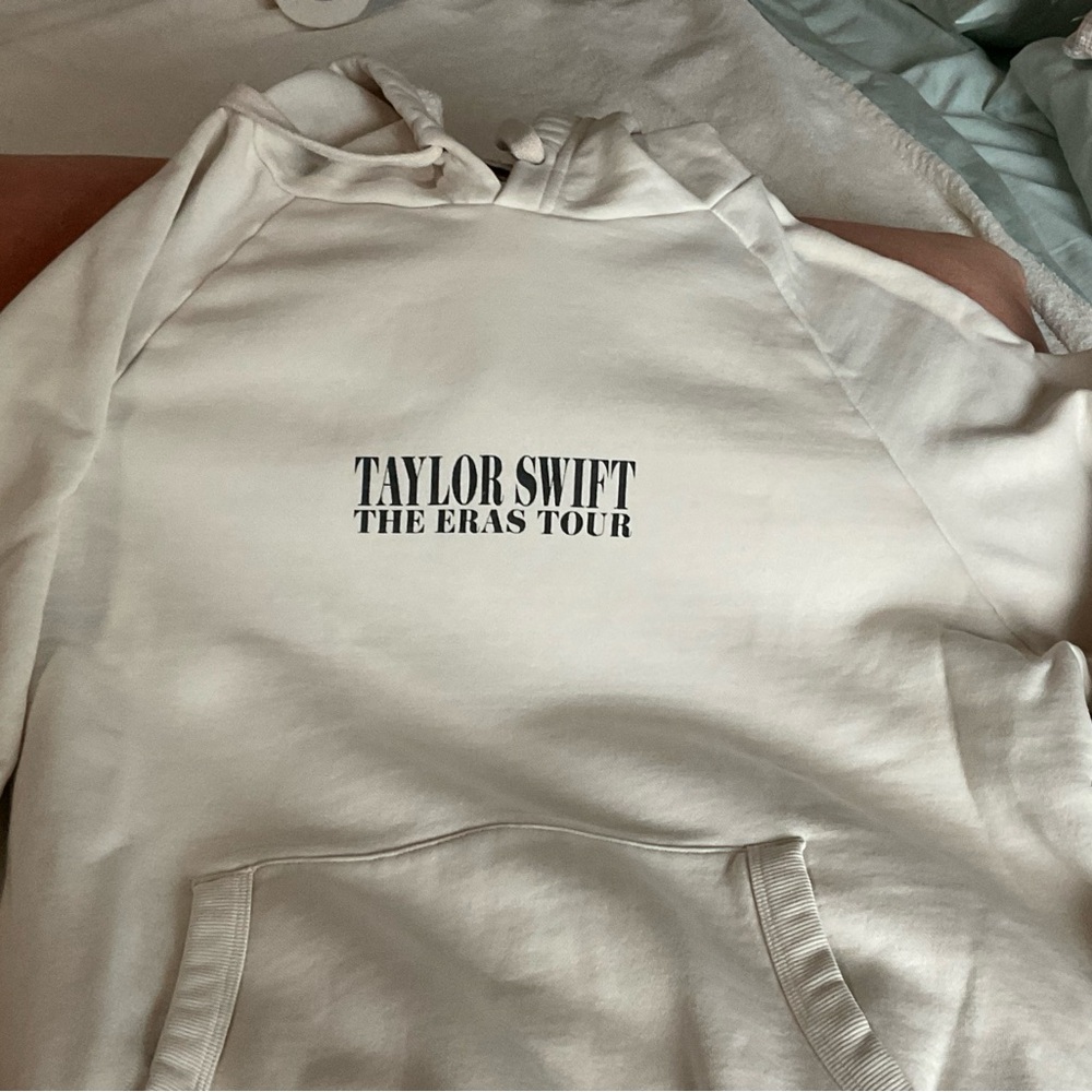 Taylor Swift Cream Hoodie - The Eras Tour